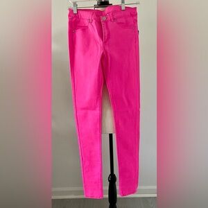 Hot Pink Jeans